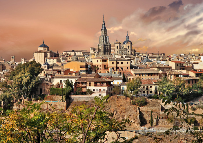 托莱多-西班牙中世纪的城市