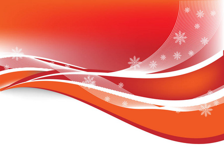 美丽的矢量抽象红色背景与波浪和空间为文本照片