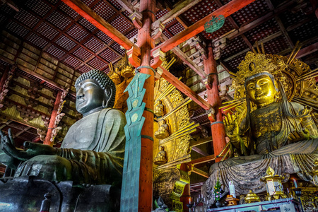 日本奈良东大大佛寺 Vairocana 大佛像