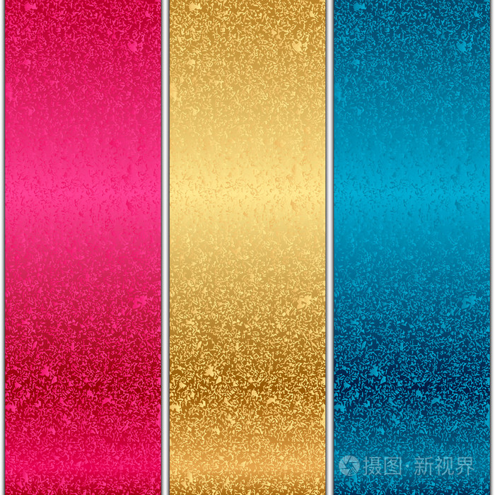 矢量炫彩金属纹理