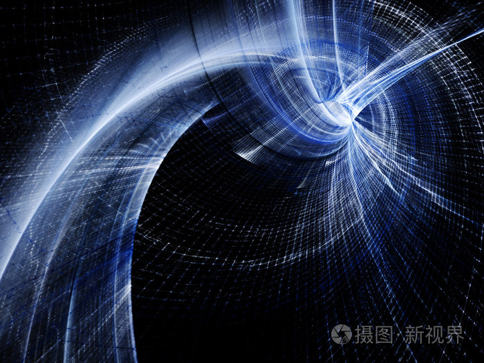 抽象的蓝色和黑色背景设计