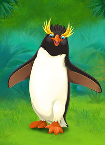 卡通热带.企鹅照片