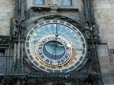 布拉格天文钟，捷克共和国