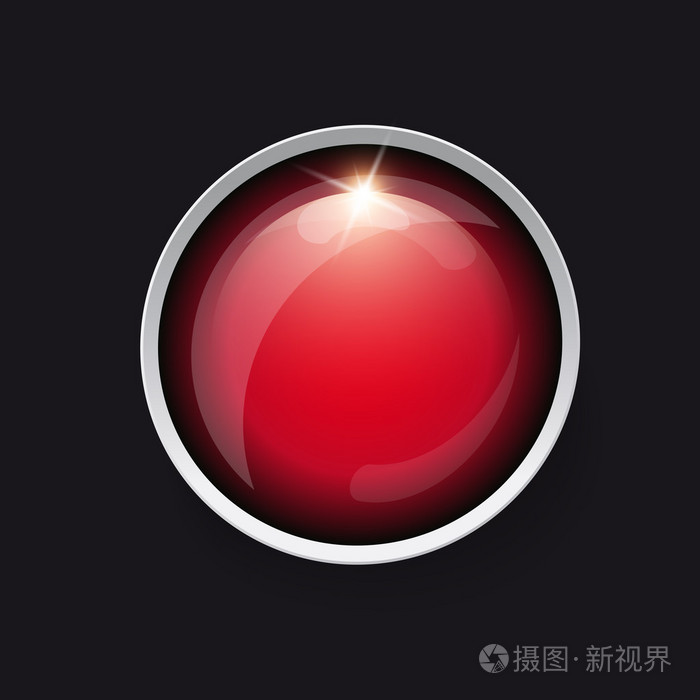 白底彩色圆按钮