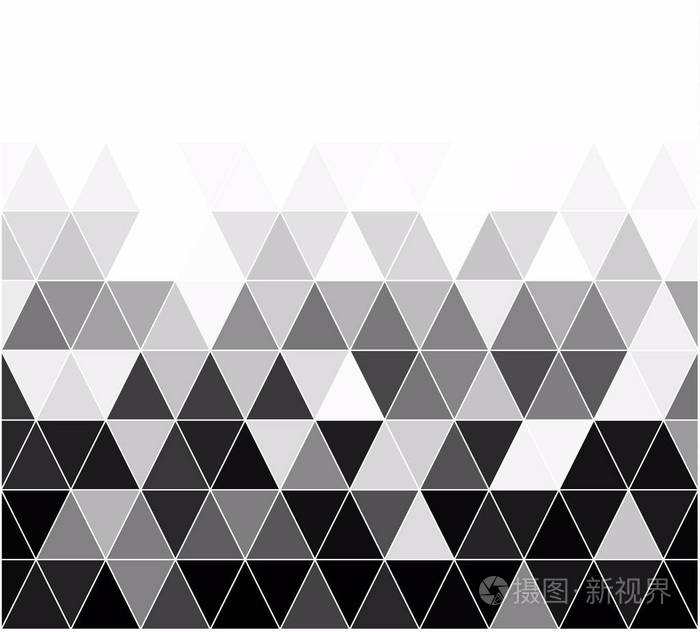 黑色网格马赛克背景创意设计模板