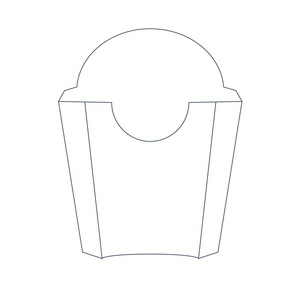 空炸薯条纸壳图片-空炸薯条纸壳素材-空炸薯条纸壳插画-摄图新视界