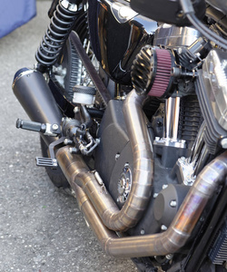 发动机摩托车细节图片
