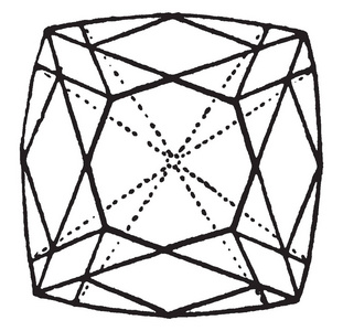 祖母绿切割宝石图片