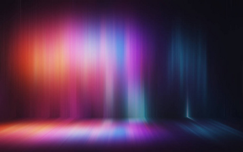 七彩彩虹抽象光效果纹理壁纸3d 渲染