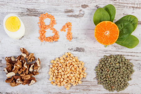含有维生素 B1膳食纤维和天然矿物质健康营养的产品和成分