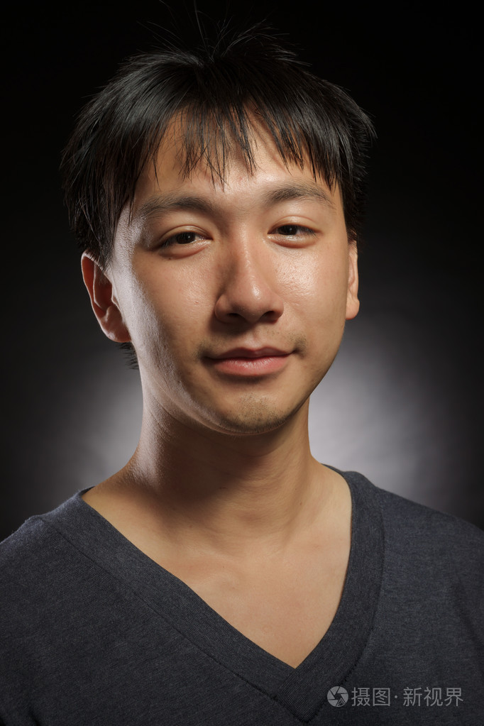 亚洲年轻男子肖像