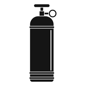 压缩气体容器图标简单
