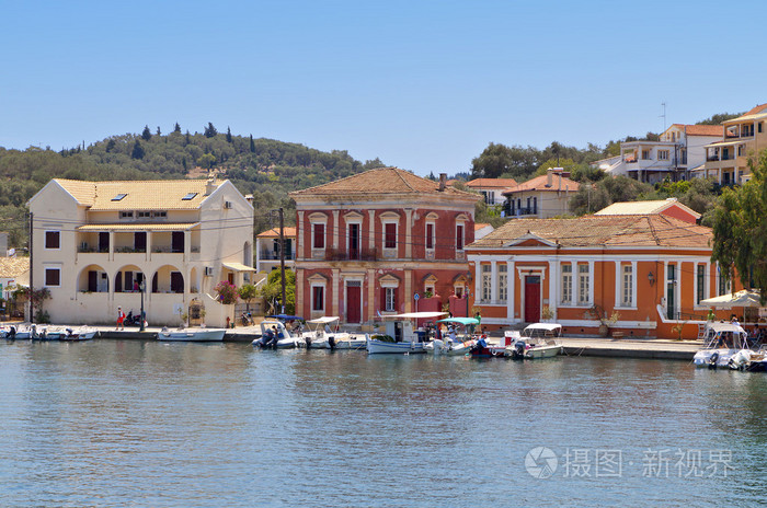 在爱奥尼亚海，希腊 paxos 岛