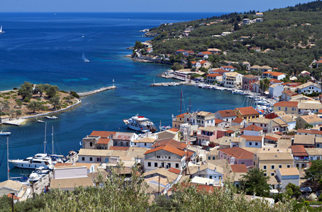 在爱奥尼亚海，希腊 paxos 岛