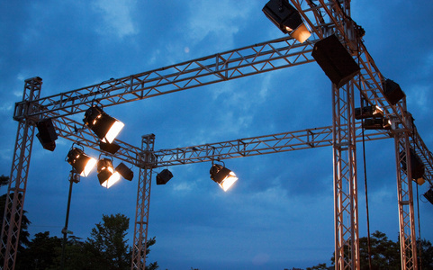 射灯效果图图片