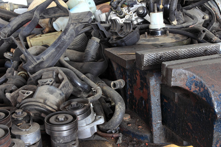 旧车零件图片