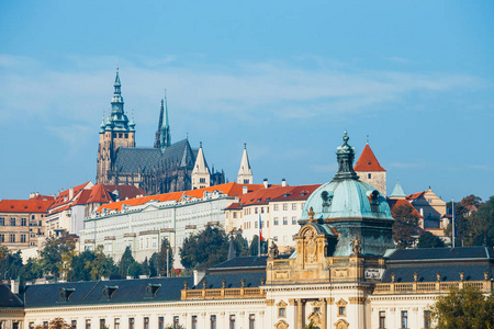 与城堡，城堡，捷克共和国布拉格历史中心