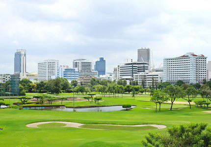 城市景观的曼谷，泰国