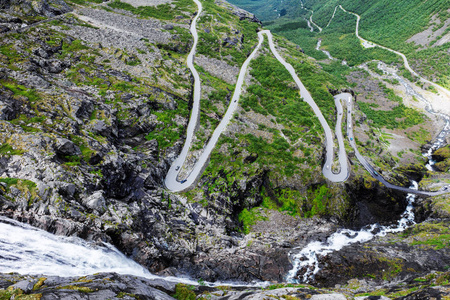 挪威巨魔路, Trollstigen 山路线