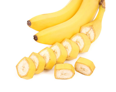 切片的香蕉图片