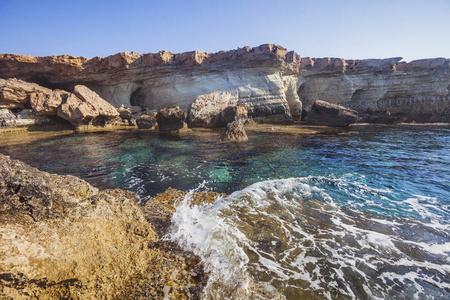 圣纳帕纳帕, 塞浦路斯。Cavo 希腊海角的海洞