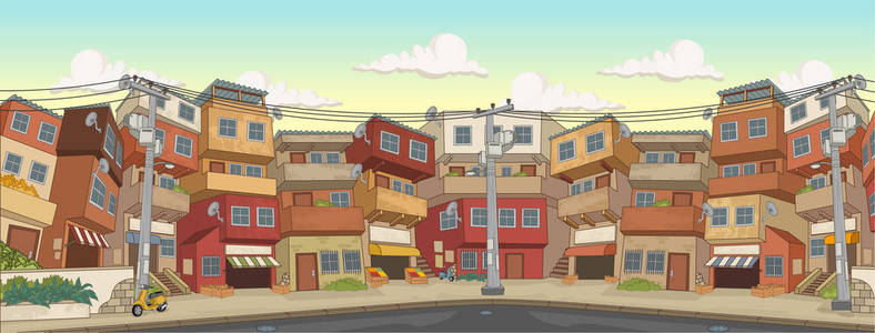 斯里兰卡贫民窟图片