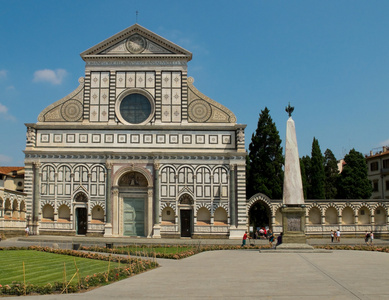 圣母玛利亚大教堂。佛罗伦萨意大利