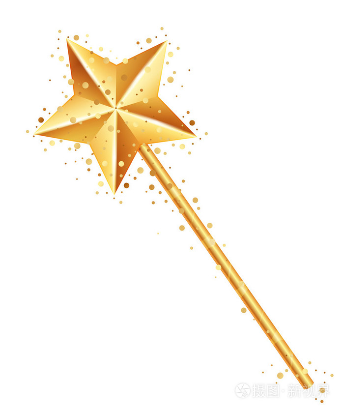 矢量插画的魔术棒插画-正版商用图片069wf6-摄图新视界