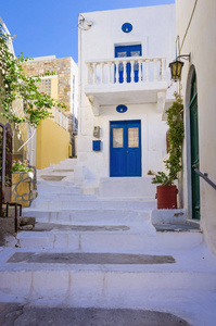 希腊住宿莱罗斯岛的建筑
