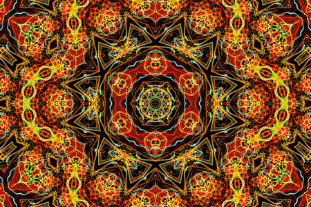 用抽象的夜光图案背景照片