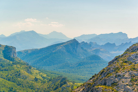 盖 Formentor, 马略卡岛, Spai 的岩石景观