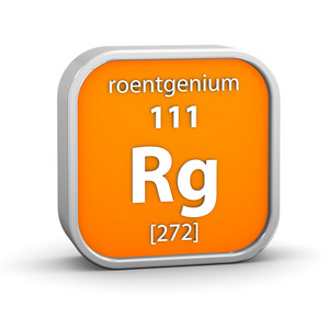 roentgenium 材料标志