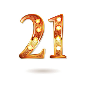 庆祝21周年纪念日