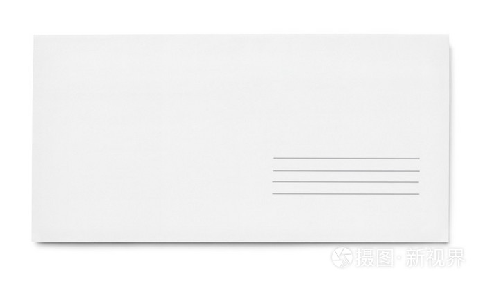 单张信函业务卡白空白纸模板