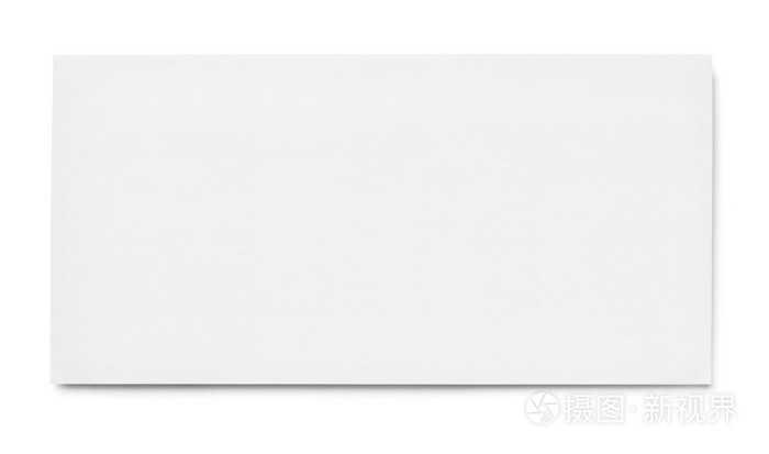 单张信函业务卡白空白纸模板