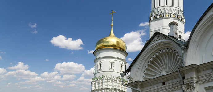 伊万大钟楼复杂。莫斯科克里姆林宫 俄罗斯