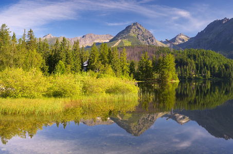 山与湖风景