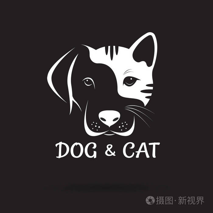 猫狗结合logo图片