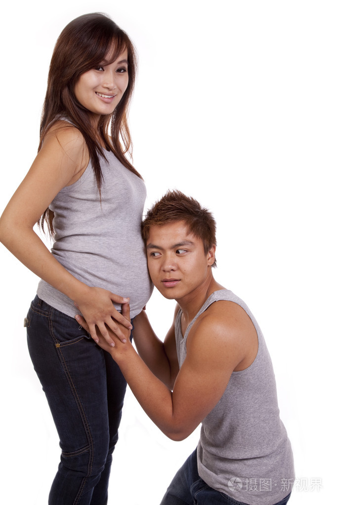 男人怀孕的肚子听