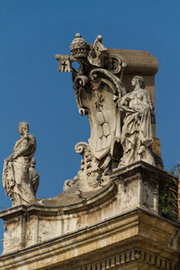 圣伯多禄广场，罗马意大利