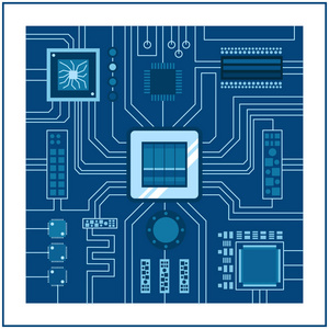芯片设计图片-芯片设计素材-芯片设计插画-摄图新视界