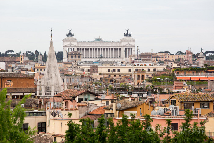 罗马的全景视图