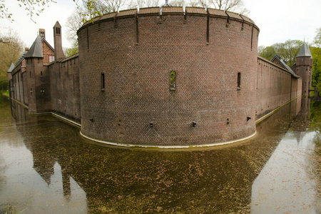 德哈城堡护城河荷兰