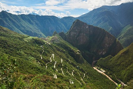 马丘比丘山全景