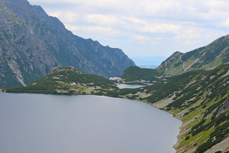 在波兰五池谷山特拉