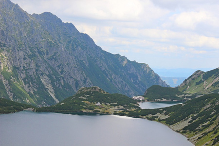 在波兰五池谷山特拉