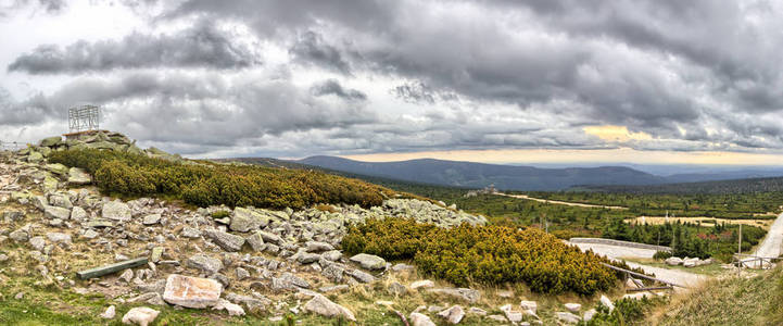 大山 Szrenicka 厅Szklarska Poreba 城大山