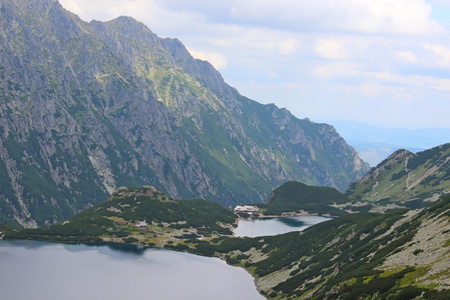 在波兰五池谷山特拉