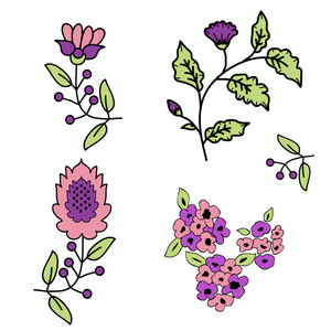 紫罗兰装饰花