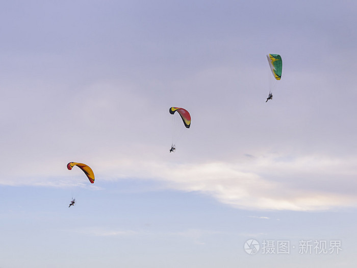 paramotors 飞行